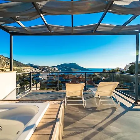 For 10 People With Sea View In Kalkan Center Βίλα *