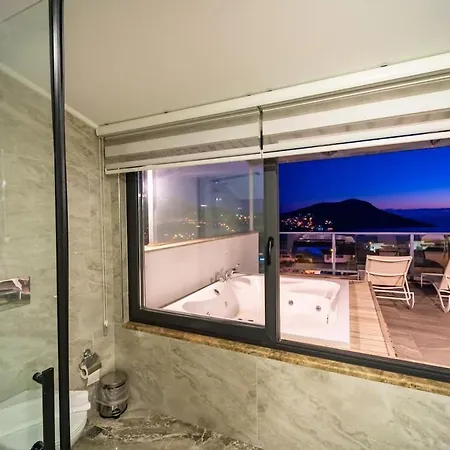 For 10 People With Sea View In Kalkan Center Villa