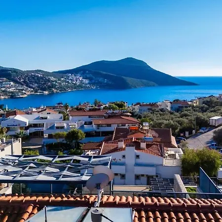 For 10 People With Sea View In Kalkan Center Κας
