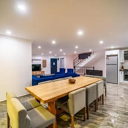 Villa For 10 People With Sea View In Kalkan Center *