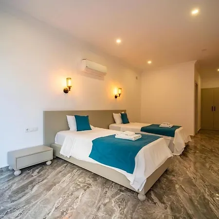 Villa For 10 People With Sea View In Kalkan Center Kas