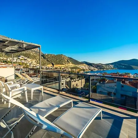 For 10 People With Sea View In Kalkan Center Βίλα