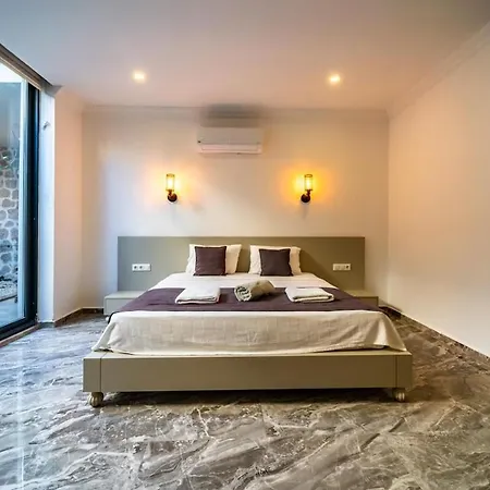 For 10 People With Sea View In Kalkan Center Villa Kas